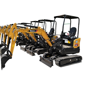 La pequeña serie de maquinaria de construcción de miniexcavadoras sobre orugas Sany SY16C SY18U SY26U SY35U SY35C SY55U de China - Product Image 1