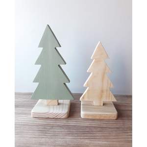 Décoration de table de Noël en bois et MDF pour une ambiance festive - Product Image 3