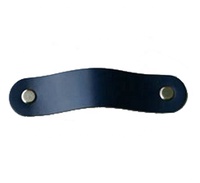 Manijas y Perillas Modernas de Cuero y Metal para Muebles de Sala de Estar, Dormitorio, Cocina, Baño, Cajones, Armarios, Cómodas