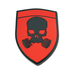 Patch en silicone circulaire double face, personnalisable, thermocollant, en caoutchouc souple PVC, logo 3D pour vêtements, vente en gros - Product Image 4
