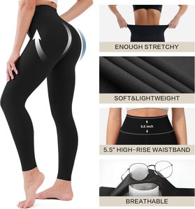 Leggings Deportivos de Moda para Mujer, Cintura Alta, Ajustados, Elásticos, Pantalones de Gimnasio, Yoga, Running, Fitness, Transpirables, Suaves, Ropa Deportiva al por Mayor - Product Image 5