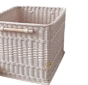 Premium Rattan <b>Wicker</b> <b>Laundry</b> <b>Basket</b> with Lid Natural Storage Solution for Modern Homes - Product Image 3