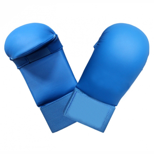 Protège-mains de kickboxing de haute qualité, respirant, antidérapant, bleu, pour l'entraînement, légers, pour le karaté et le sparring - Product Image 6