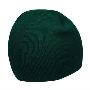 Bonnet tricoté chaud d'hiver unisexe, casquette côtelée douce et extensible pour activités de plein air, logo personnalisé, vente en gros - Product Image 4