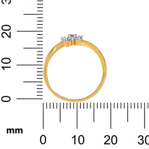 Magnifique bague florale en diamant Passion, or 18 carats, bague florale étincelante pour femmes avec pierres de diamant taille marquise, bijoux fins - Product Image 4
