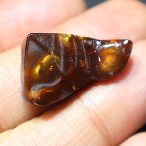 Healing Crystal Fire Agate Druzy Cabochon Natural Unique Fire Agate Gemstone Handmade Crystal Polished Fire Agate Jewelry Making - Product Image 3