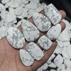 โฮไลต์ธรรมชาติแบบคาโบชอง ขายส่งจำนวนมาก สำหรับทำเครื่องประดับ - Product Image 2