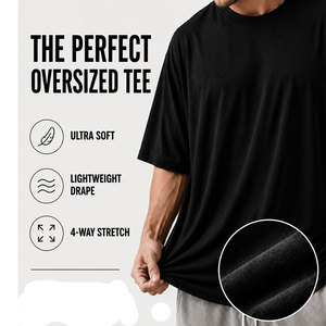 Ovrsizes Streetwear Gym T-<b>Shirt</b> With Custom Designed Logo Anti Shrink Short Sleeves Crew Neck Design Low Price Custom T-<b>Shirt</b> - Product Image 3