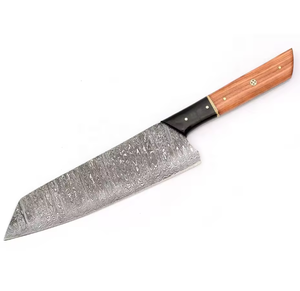 Wholesale Customized High Quality OEM/ODM Service Durable Extra <b>Sharp</b> Ambidextrous Brushed Finish PRESTIGE BLADES Chef <b>Knife</b> - Product Image 1