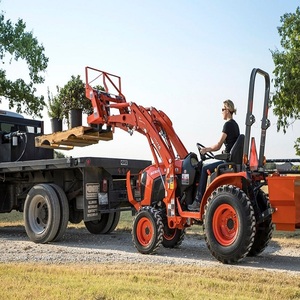 Eficiente para B2301, tractor de jardín de 70 HP con tracción en las 4 ruedas, accesorios de carga/excavación, bomba y motor diseñados para terrenos agrícolas difíciles. - Product Image 2