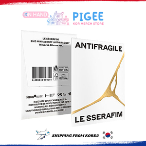 LE SSERAFIM - [ ANTIFRAGILE ] 2ème mini-album (version WEVERSE) Album KPOP le plus vendu en Corée - Product Image 2