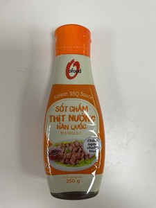 Salsa Coreana para Barbacoa O'Food Bulgogi 250g, Adobo Dulce de Soja para Carne Asada, Lista para Usar, Venta al por Mayor para Exportación - Product Image 4