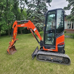 รถขุดขนาดเล็ก Kubota U27-4 แบบ Zero Tail Swing พร้อมห้องโดยสารปิด ระบบตรวจสอบระยะไกล เครื่องยนต์/มอเตอร์/เกียร์/ปั๊ม สำหรับงานก่อสร้างในฟาร์ม - Product Image 1
