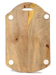 Planche à découper en bois durable et alimentaire pour la cuisine quotidienne, de qualité supérieure, avec poignée, par BELLADEC - Product Image 3
