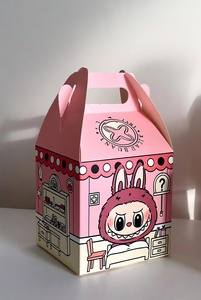 Custom Free Sample Logo Cajas <b>Pink</b> De Regalo Purple Color Cosmetic Corrugated - Product Image 4
