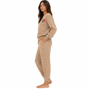Sudadera para mujer, cálida, de forro polar, cómoda, suave, transpirable, informal, de corte relajado, elegante, perfecta para el día a día. - Product Image 4