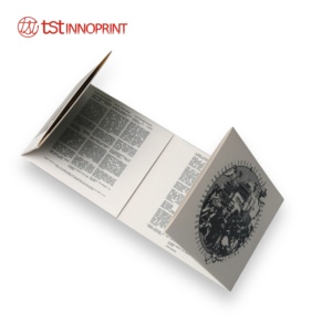 การพิมพ์ที่กำหนดเอง4กระเป๋า8แผง CD กระดาษแขนกระเป๋าสตางค์ - Product Image 5