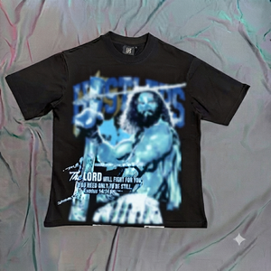เสื้อยืดโลโก้ขายดีที่สุด แฟชั่นยูนิเซ็กส์ เสื้อผ้าผู้ชาย แบรนด์ LH เสื้อยืดแบบมีรูประดับคริสตัล ออกแบบเองได้ แขนสั้น ขายส่ง - Product Image 1