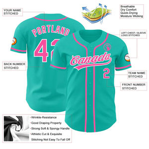 Nouveau Maillot de Baseball Personnalisé 2026 – Tenue d'Équipe Sportive à Séchage Rapide et Respirante, T-shirt par Sublimation – Vente en Gros USA - Product Image 4