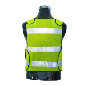 Nouvel arrivage : Gilet de sécurité décontracté en toile, service OEM, vente en gros, haute qualité, personnalisé, réfléchissant, protection de sécurité la plus vendue - Product Image 1