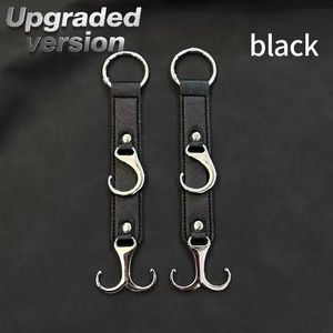 Ganci Multifunzionali in Ecopelle per Poggiatesta Auto, Set da 2 Pezzi, Ganci Portaoggetti per Sedile Auto in PU - Product Image 1