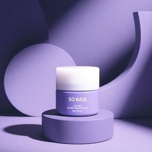 [ECOSMEC] SO BASE Masque Crème au Collagène Hydratant Jour & Nuit, Sans Rinçage, en Pot, pour le Visage - Product Image 2