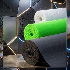 [APEC] Maille en plastique PP haute efficacité pour filtre de climatiseur et filet filtrant de ventilation professionnel - Product Image 1