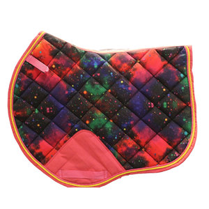 Tapis de selle pour cheval Easy Fit avec tissu matelassé pour une équitation et un entraînement confortables - Product Image 1