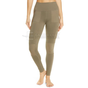 Leggings de Yoga de Buena Calidad con Cintura Elástica y Diseño de Logotipo Personalizado, Leggings de Yoga a Precio Económico en Oferta para Venta en Línea - Product Image 2