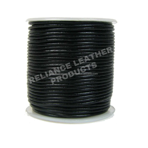 Nhà Máy Cung Cấp 1.5Mm Dây Da Màu Đen Vòng Phong Cách Cho Đồ Trang Sức Vòng Tay DIY Thủ Công Mỹ Nghệ Số Lượng Lớn - Product Image 2