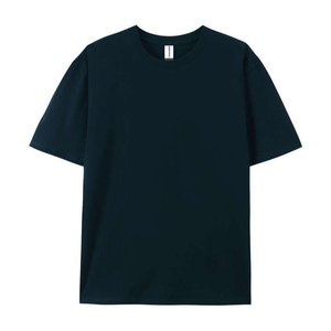High Quality Men's Pure Cotton T Shirt Custom <b>Logo</b> Print Loose Oversized Casual Unisex T Shirt - Product Image 5