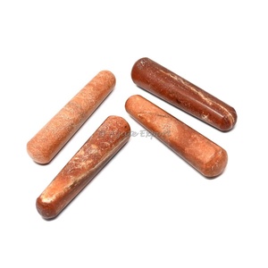Baguette de Massage Aventurine pêche faciale polie lisse de qualité supérieure - Product Image 6
