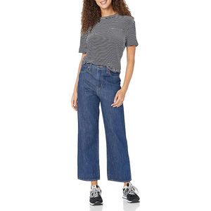 T-shirt vintage à manches courtes pour femme, col rond en coton, t-shirt en coton pour femme, t-shirt à manches courtes coupe classique pour femme - Product Image 4