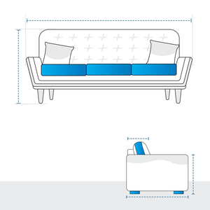 Fundas para sofás rectos de Vietnam, poliéster Oxford 420D / 600D, fundas para muebles de patio, fundas para sillones y sofás de dos plazas - Product Image 2