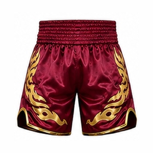 Shorts de Muay Thai personnalisés pour hommes, légers, pour la boxe, avec impression par sublimation et ceinture élastique - Product Image 5