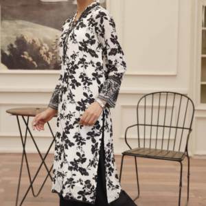 PS4961 georget พิมพ์ลายของผู้หญิง1ชิ้นเสื้อและเสื้อเชิ้ตพิมพ์ลายหรูหรา - Product Image 3