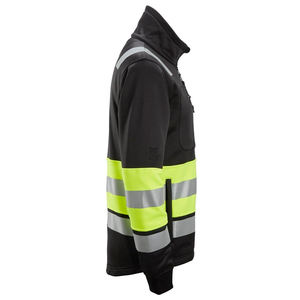 Fireproof Hooded Winter Canvas <b>Softshell</b> Work <b>Jacket</b> Men <b>Hi</b>-<b>Vis</b> Flame Resistant Safety Windproof Stand Collar Front Logo - Product Image 4