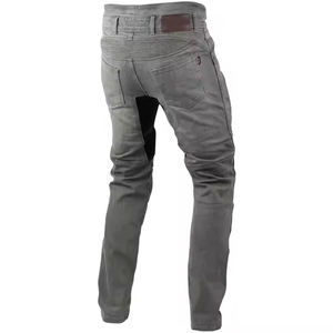 <b>Men</b> pockets patchwork black cargo <b>biker</b> <b>jeans</b> for motorcycle plus size slim fit pleated stretch denim pants - Product Image 2