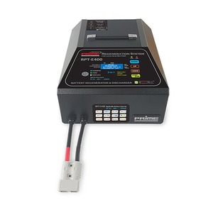 เครื่องปล่อยประจุแบตเตอรี่ตะกั่ว-กรด REPOWERTEK แบบพัลส์ความถี่สูง DC 6V/48V สูงสุด 400Ah เครื่องฟื้นฟูแบตเตอรี่ PRIME รุ่น RPT-E400 - Product Image 1