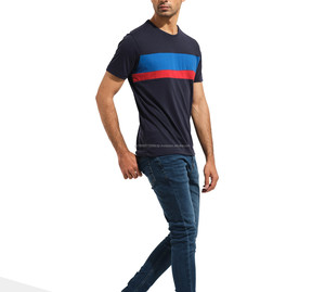 T-shirts de haute qualité impression personnalisée en vrac hommes T-shirt uni blanc T-shirt imprimé logo t-shirt - Product Image 3