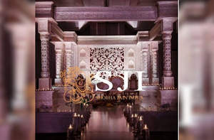 Mandap Tradicional de Fibra del Sur de la India, de Gran Tamaño, Profesional, Duradero, para Uso en Interiores, para Bodas - Product Image 4