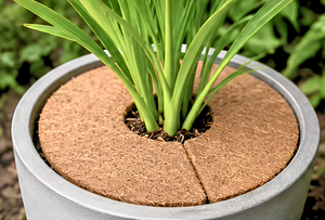 Eco2go Vietnam Modern Coconut Fiber Mulch <b>Ring</b> For Plant Growth Garden Use Simple Style Eco Friendly Natural Material - Product Image 3