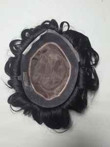 Peluca de Cabello Humano Mono de Primera Calidad Austriaca Taz Hair Bangladesh con Estilos Naturales y Ondas Profundas - Product Image 5