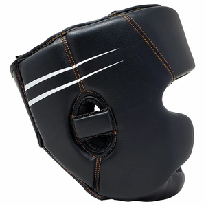 Protège-tête de boxe en cuir de vachette avec logo personnalisé pour MMA, Muay Thai et Kickboxing - Product Image 6