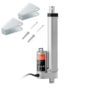 Attuatore Lineare 12V con Braccio di Montaggio per Cilindri ad Alta Velocità, 6 Pollici, 0.55 m/s, 220 libbre/1000 N - Product Image 1