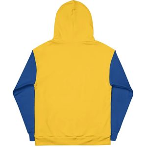 <b>Yellow</b> <b>Women's</b> Crew Neck Sweatshirt White Greek Letter 1922 Graphic Blue Double Sleeve Stripes Long Sleeve Casual Collegiate <b>Top</b> - Product Image 5