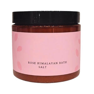 Nouveaux sels de bain personnalisés pour la relaxation des pieds, sels de roche de l'Himalaya rose biologiques, cristaux naturels, étiquette privée - Product Image 1