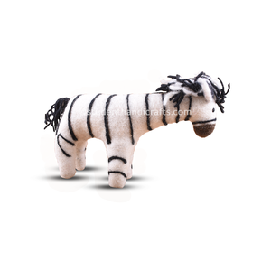 Cute <b>Felt</b> Zebra Doll Baby & Kids Decorative Item - Product Image 1
