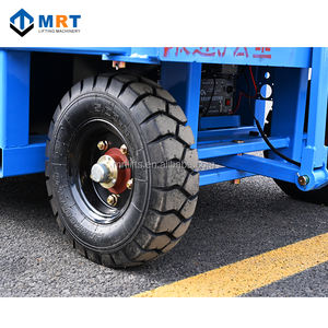 Mrt 8m के तौबल मोबाइल कैंची लिफ्ट इलेक्ट्रिक हवाई कार्य मंच, हाइड्रोलिक लिफ्ट, अनुकूलन योग्य रंग और लोड क्षमता। - Product Image 6