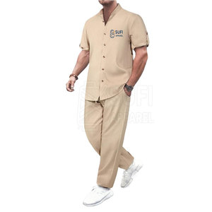 Survêtements d'été pour hommes fabriqués au Pakistan, streetwear imprimé, uni, haute performance, légers, écologiques, de bonne qualité, prix abordable - Product Image 3